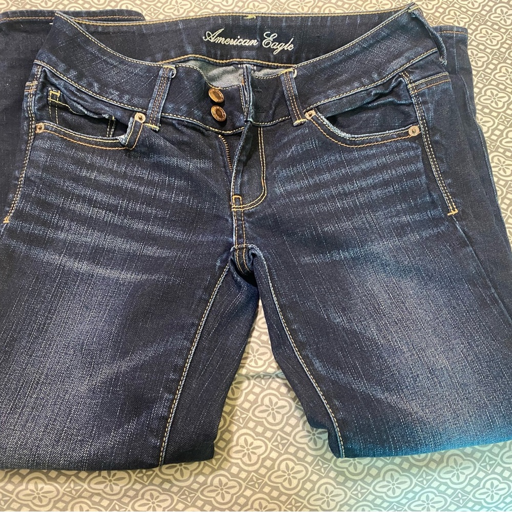 American Eagle Outfitters Women's Blue Jeans